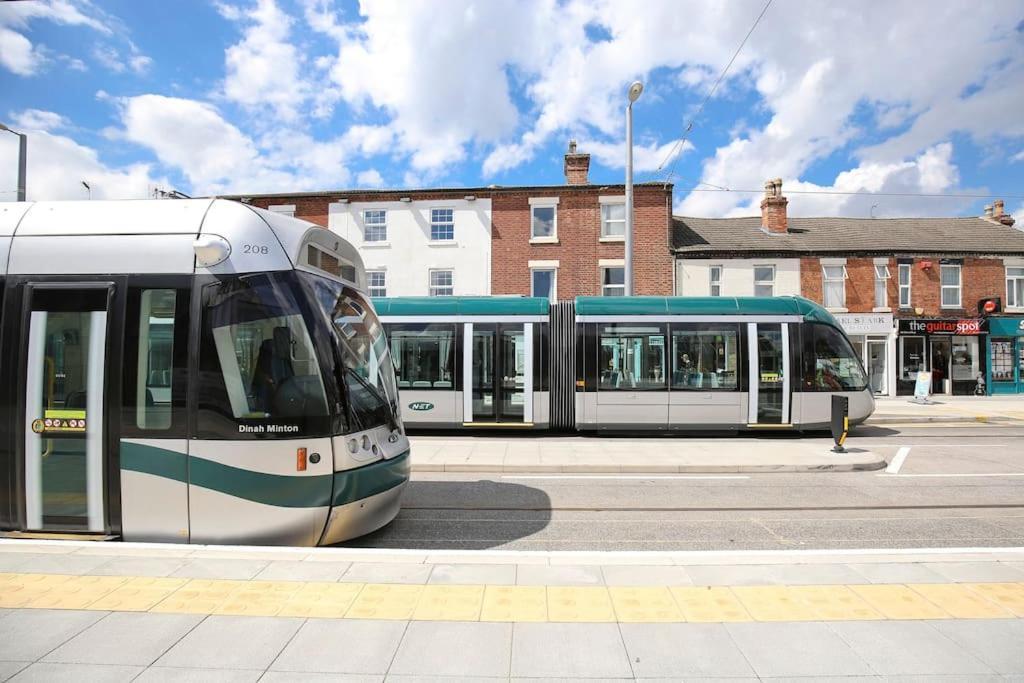 Ferienwohnung The Rose- Grd Floor, 2-5 Beds, Smarttv, Uni, Tram, M250 Fibre Nottingham Exterior foto