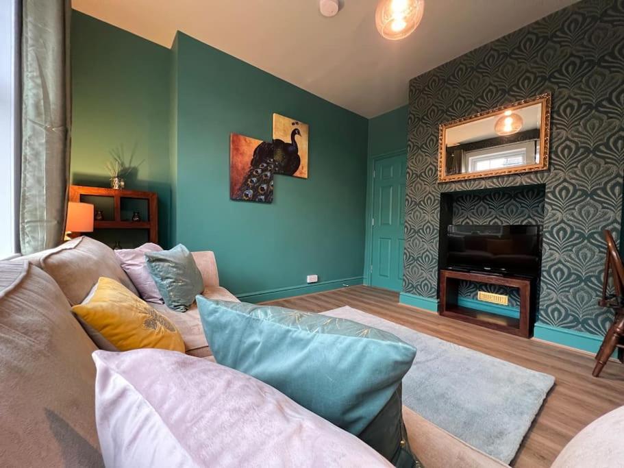 Ferienwohnung The Rose- Grd Floor, 2-5 Beds, Smarttv, Uni, Tram, M250 Fibre Nottingham Exterior foto