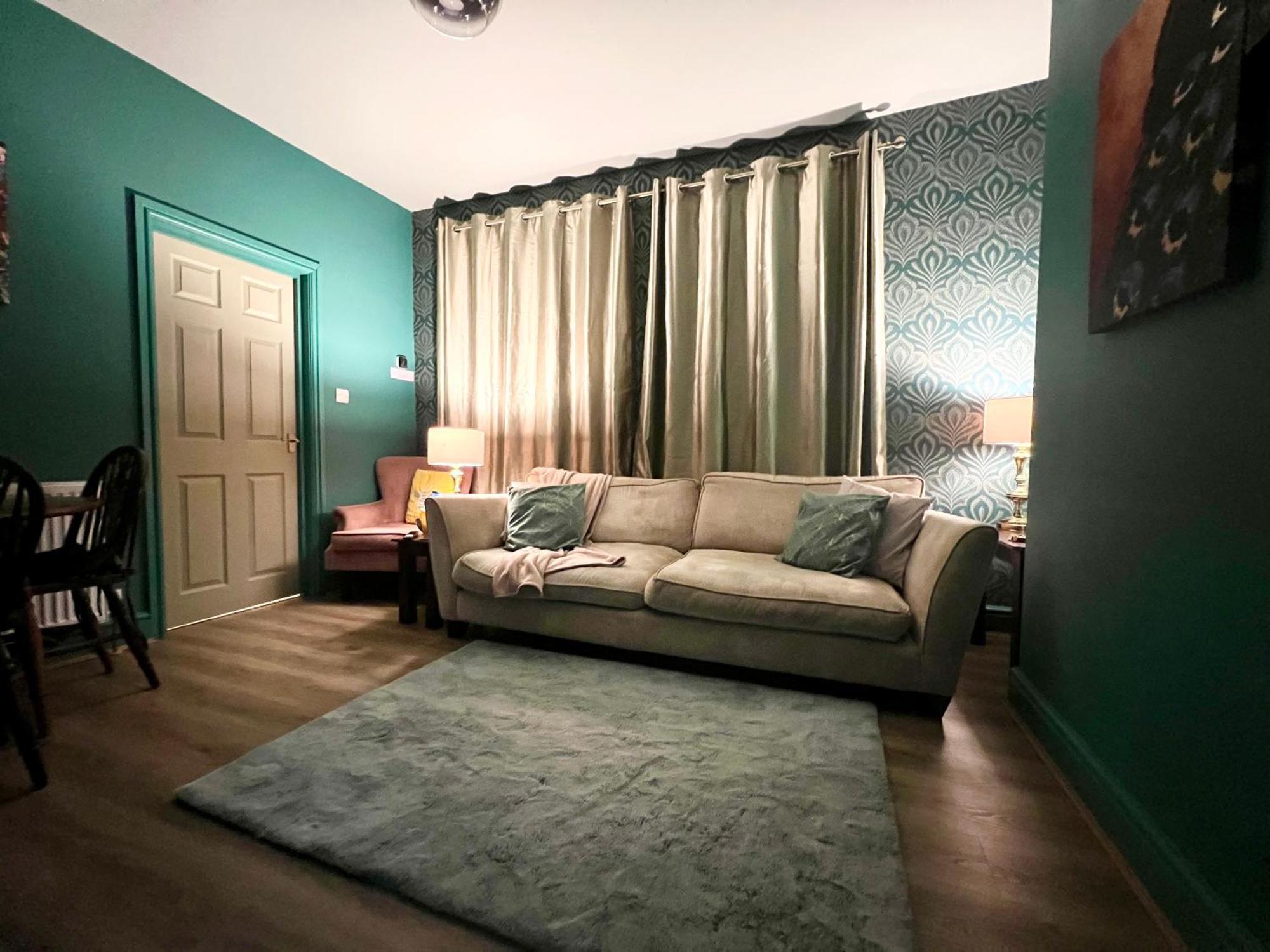 Ferienwohnung The Rose- Grd Floor, 2-5 Beds, Smarttv, Uni, Tram, M250 Fibre Nottingham Exterior foto